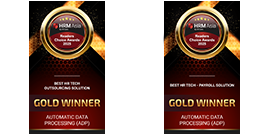 ADP wins HRM Asia Readers' Choice Awards